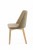 Krzesło tapicerowane Flavio 1 Buk naturalny  tkanina Dream 01
