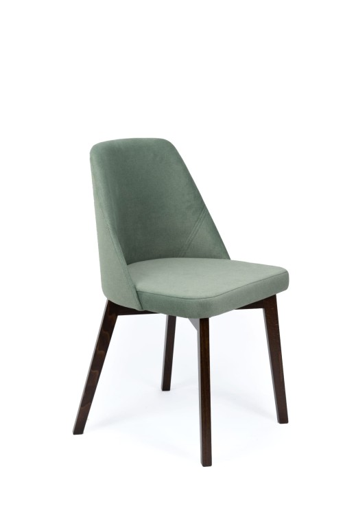 Krzesło tapicerowane Flavio 1 brąz  tkanina 733 ( Portland Moss)