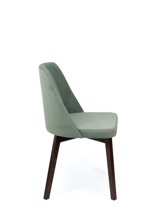 Krzesło tapicerowane Flavio 1 brąz  tkanina 733 ( Portland Moss)