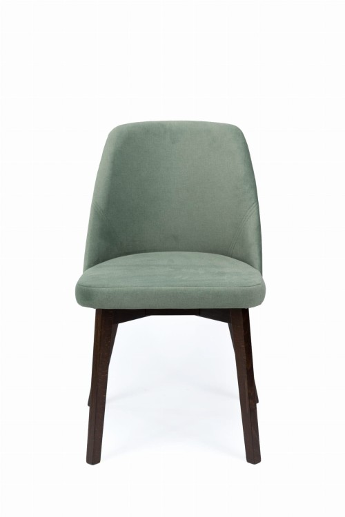 Krzesło tapicerowane Flavio 1 brąz  tkanina 733 ( Portland Moss)