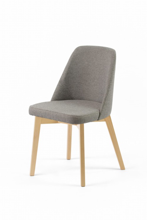 Krzesło tapicerowane Flavio 1 Dąb artisan  tkanina 703 (Megan 363)