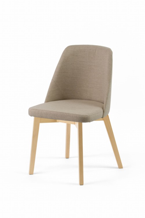 Krzesło tapicerowane Flavio 1 Dąb artisan tkanina 619 (Inari 22)