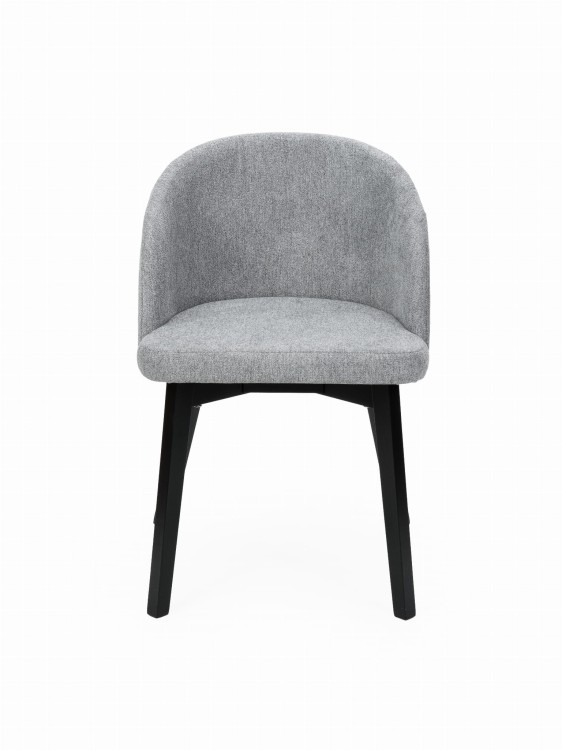 Krzesło tapicerowane Flavio 2  czarne tkanina 729  (Serta 12)