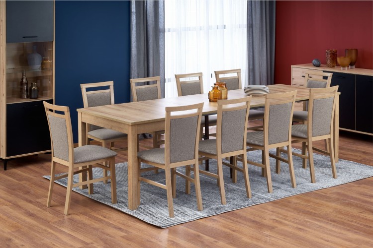 Krzesło Angelo 3 dąb artisan  tkanina do byboru