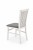 Krzesło Angelo białe siedlisko tapicerowane