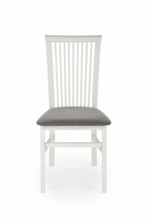 Krzesło Angelo białe siedlisko tapicerowane