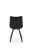 K332 krzesło nogi - czarne, siedzisko - czarny (1p=2szt)