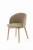 Krzesło tapicerowane Flavio 2  Buk naturalny tkanina Odcień beżu
