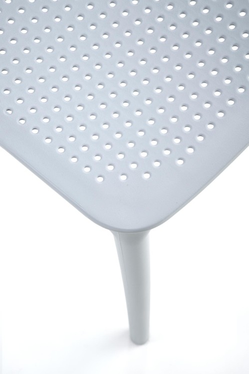 Krzesło ogrodowe sztaplowane niebieskie