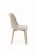 Flavio 1 krzesło tapicerowane beżowe nogi dąb artisan