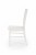 Angelo 1 krzesło bukowe białe twarde