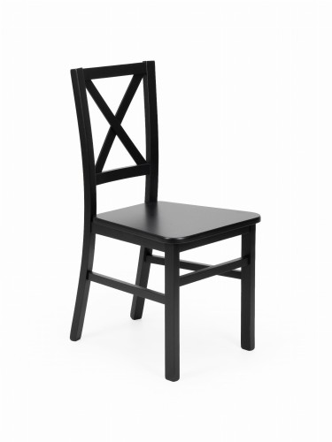 Lucek 1 krzesło bukowe czarne