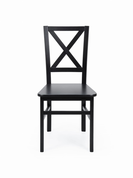 Lucek 1 krzesło bukowe czarne