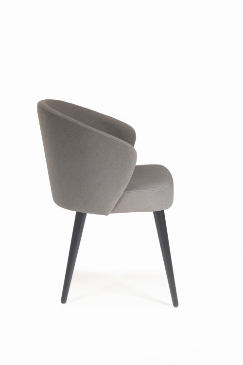 Mirek 5 krzesło tapicerowane tkanina do wyboru nogi grafitowe