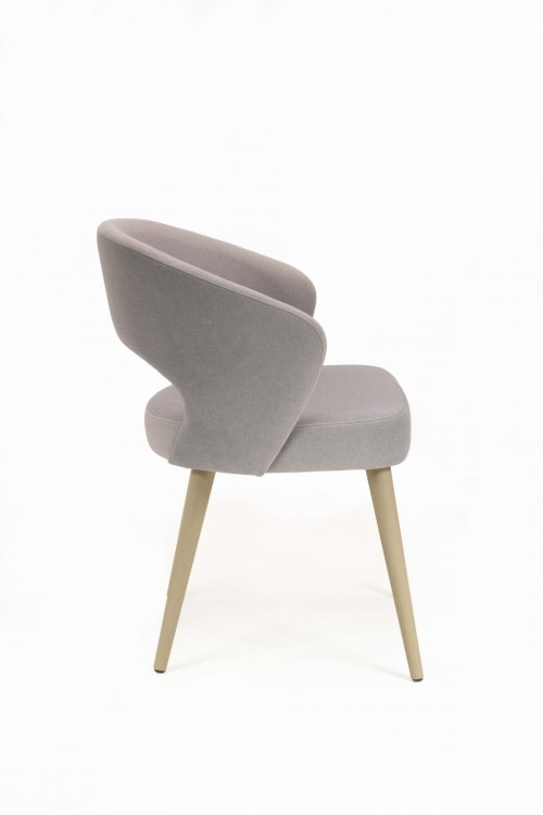 Mirek 6 krzesło tapicerowane tkanina do wyboru nogi dąb sonoma