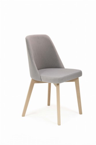 Flavio 1 krzesło tapicerowane nogi dąb sonoma