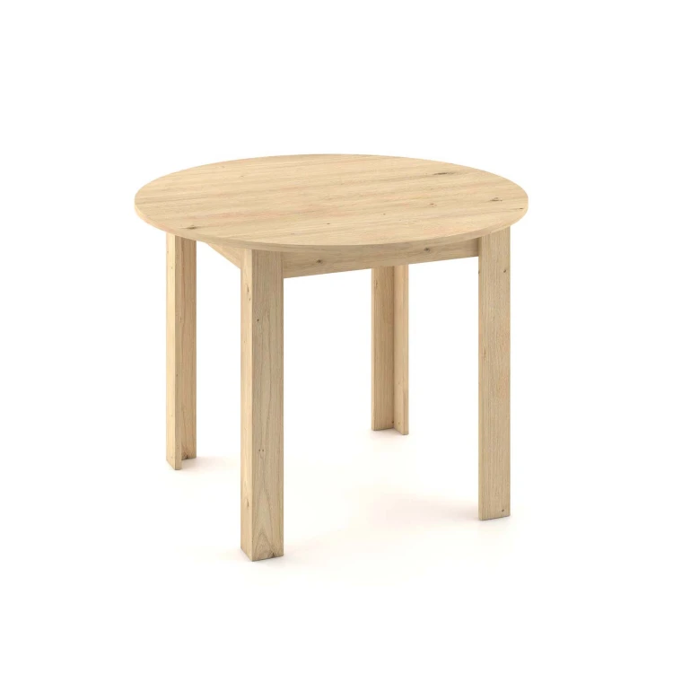 ST44T stół okrągły rozkładany dąb artisan