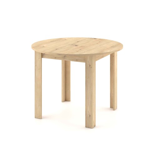 ST44T stół okrągły rozkładany dąb artisan