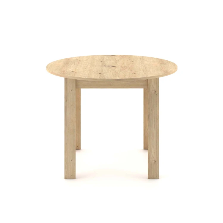 ST44T stół okrągły rozkładany dąb artisan