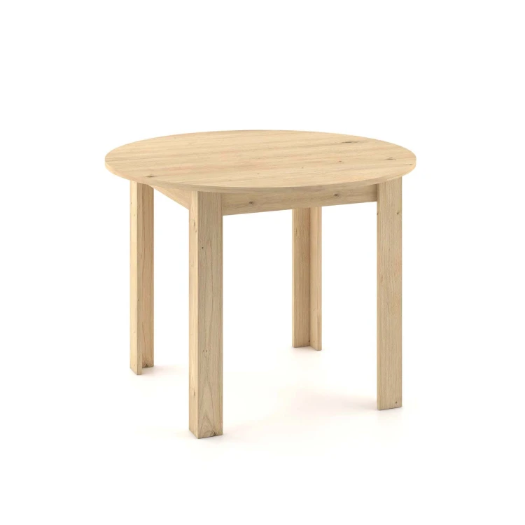ST44T stół okrągły rozkładany dąb artisan