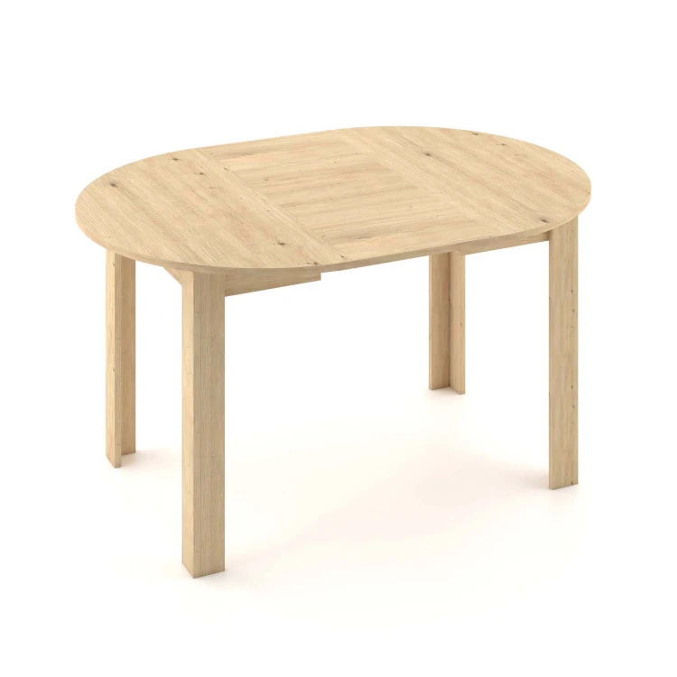 ST44T stół okrągły rozkładany dąb artisan